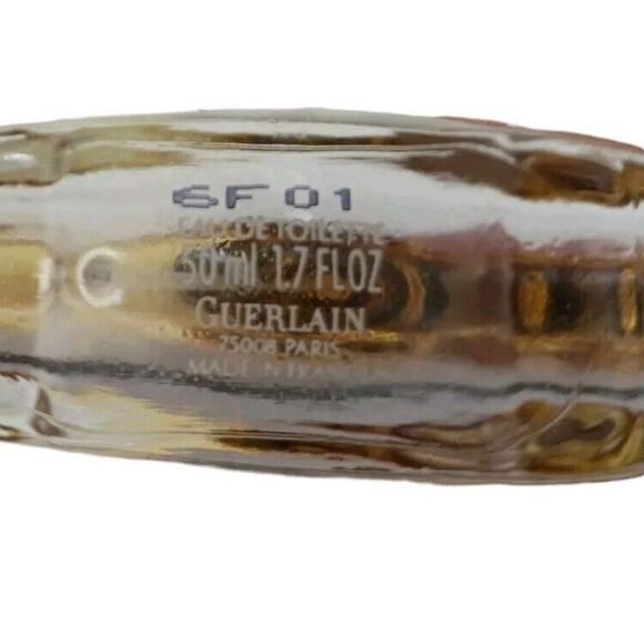 Guerlain SHALIMAR EDT Natural Spray 1.7 Oz 50 ml Modern Batwing Bottle 1/2 full - Picture 7 of 10